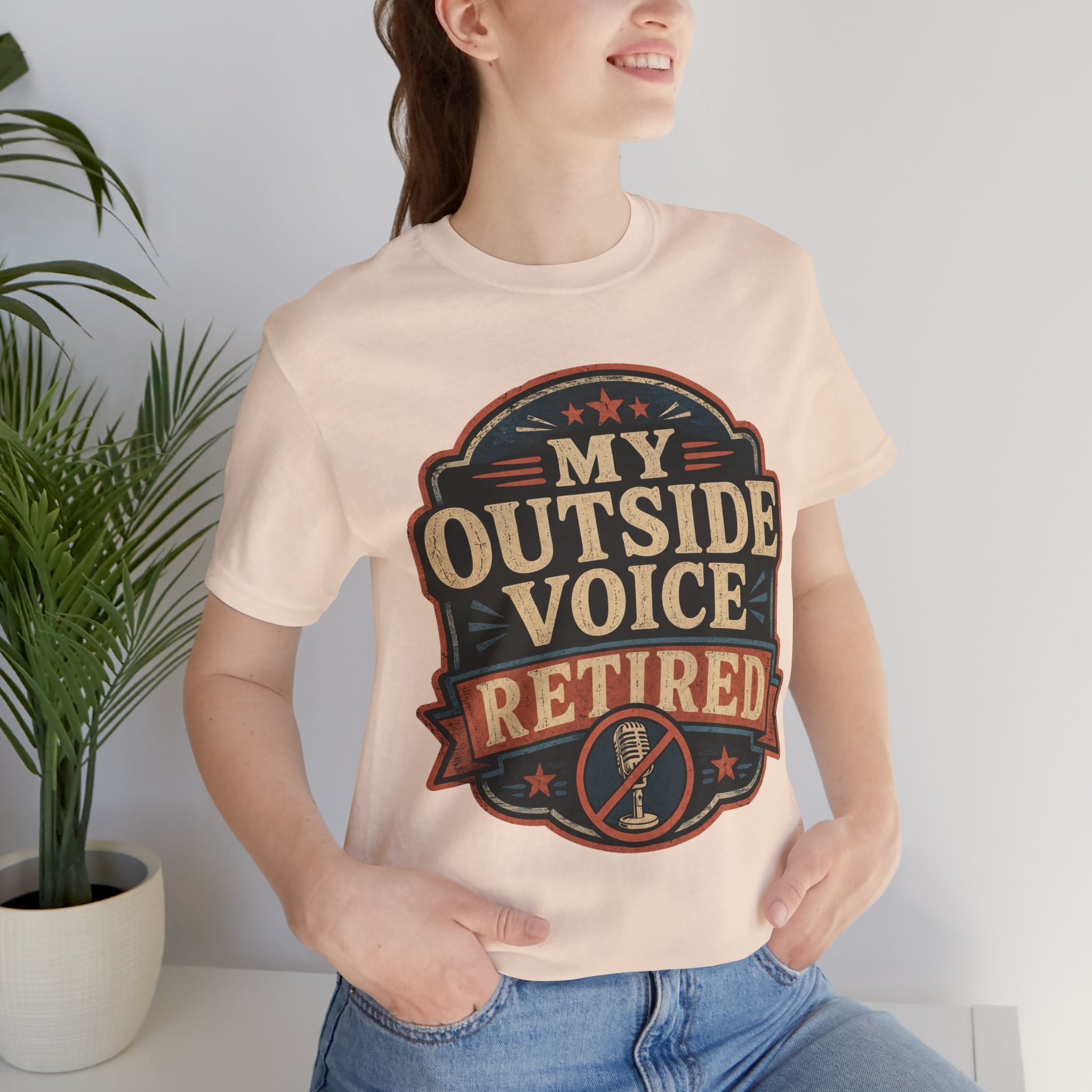 My Outside Voice Retired Unisex T-Shirt