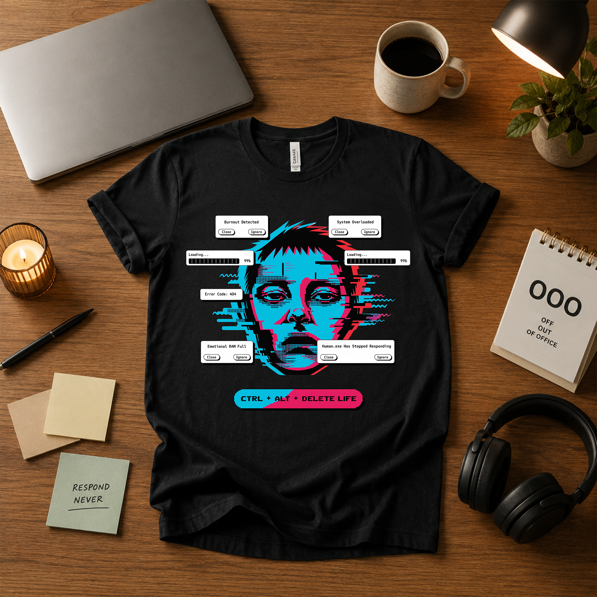 Human.exe Has Stopped Responding Unisex T-Shirt